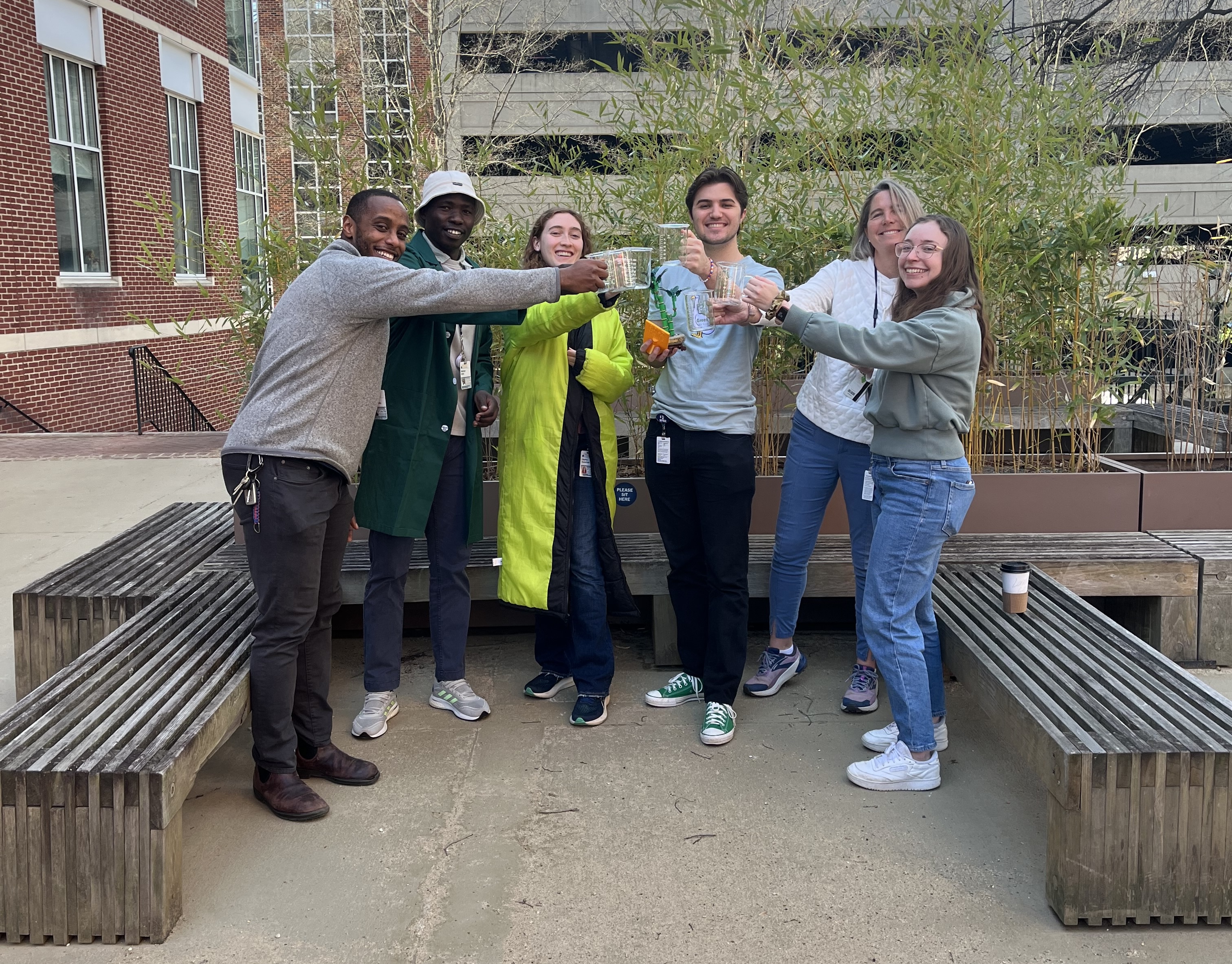 lab outside the hospital