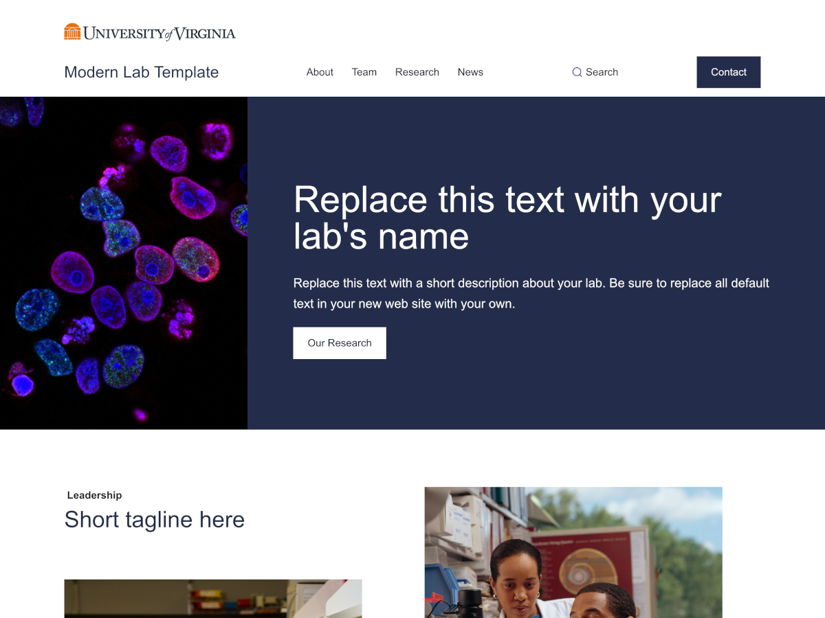 UVA Modern screenshot