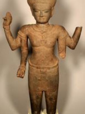 Khmer Figure of Four-armed Avalokitesvara