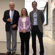 Dr. Venton visits Cincinnati to honor Dr. Wightman