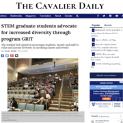 UVA GRIT Featured in the Cavalier Daily