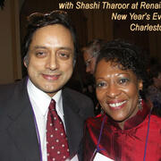 Rita Dove with Shashi Tharoor