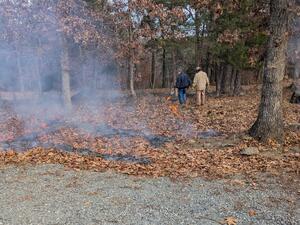 Ethan lighting it up