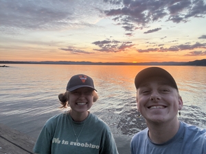 Ethan & Tess on the Hudson!