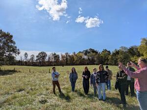 LAR 7210, EcoTech III, on a class trip to Brackets Farm