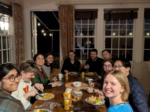 Lab(s) dinner for EnviroDay!