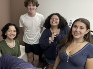 Group photo of Learning Hub students