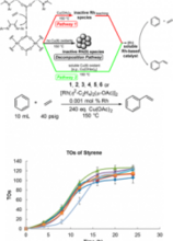 Mechanistic Studies of Single-Step Styrene Production Catalyzed by Rh Complexes with Diimine Ligands: An Evaluation of the Role of Ligands and Induction Period