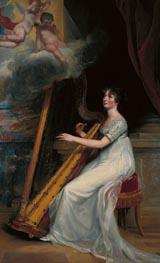 John Singleton Copley�s Portrait of Mrs. Richard Crowninshield Derby as St. Cecilia, 1806