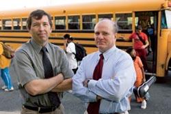 Curry School professors Dewey Cornell and Peter Sheras developed new guidelines for dealing with threats of violence in schools.
