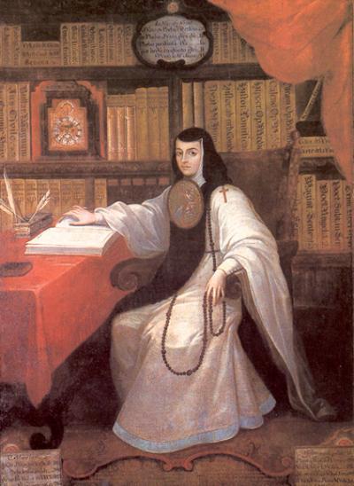 Painting of Sor Juana de la Cruz