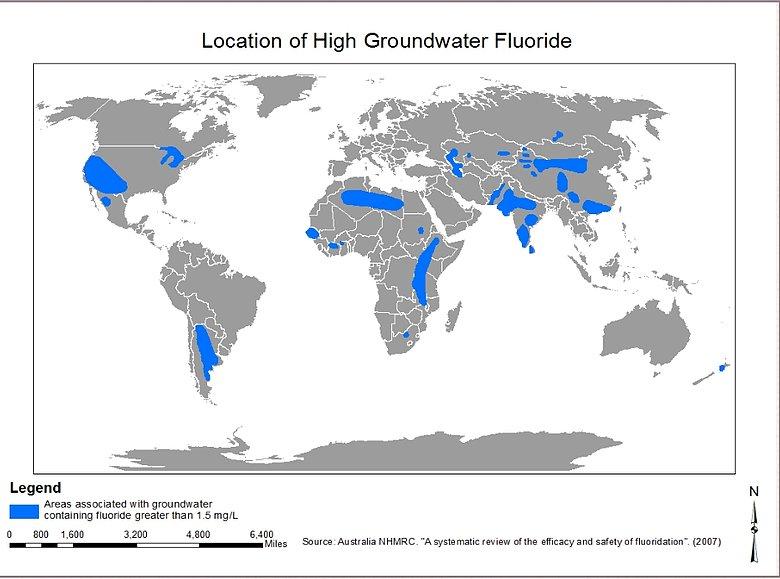 location of high ground fluoride