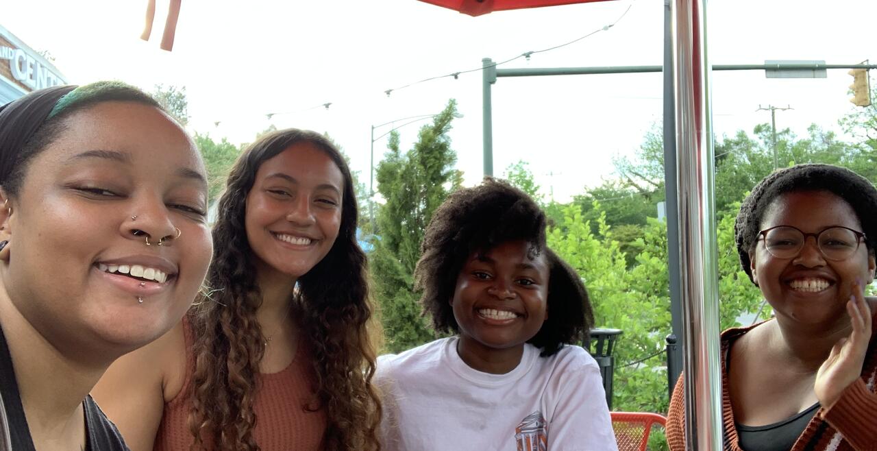 Picture of lab members spending time together!