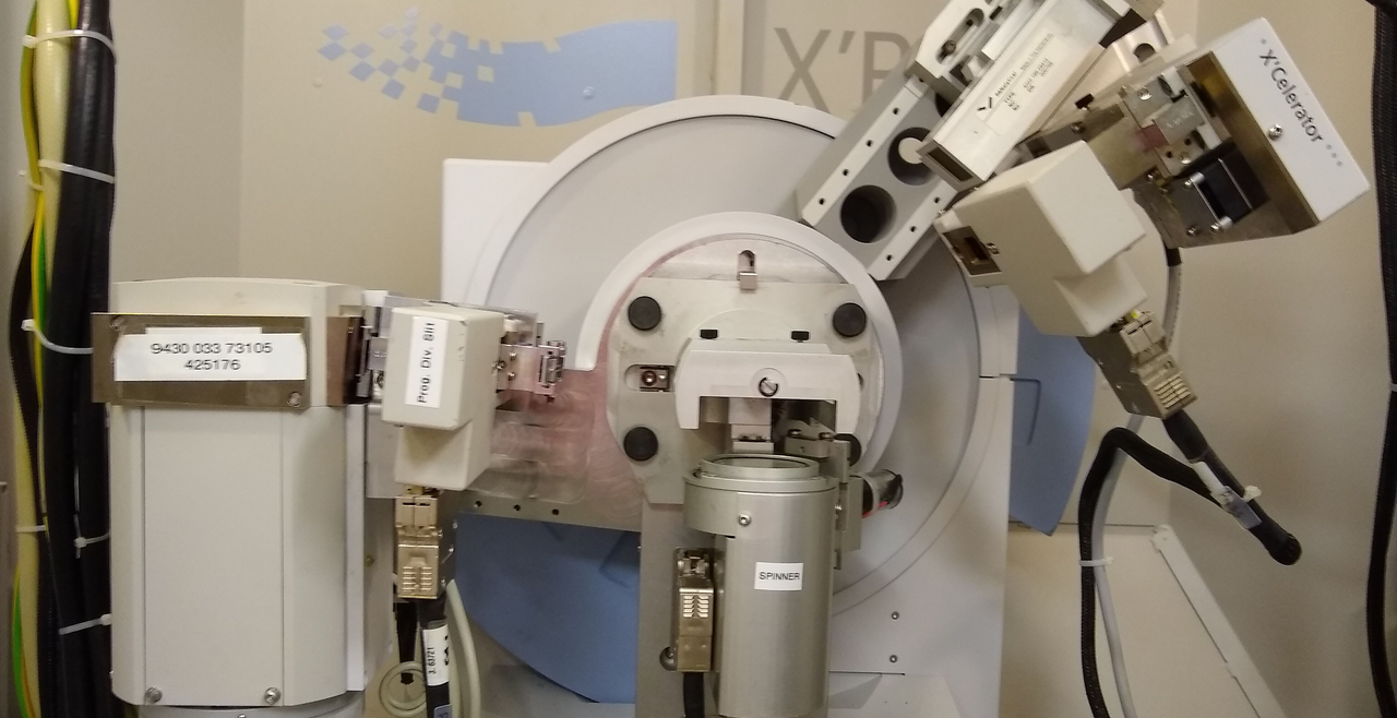X'pert diffractometer with spinner stage