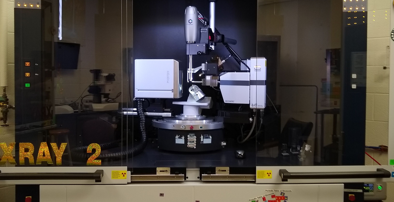 One of UVA's two Bruker D8Venture diffractometers