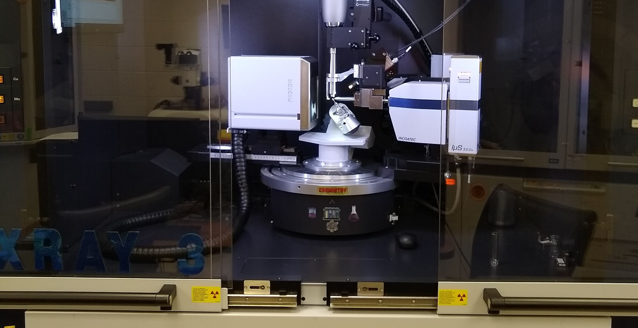 The second of UVA's two Bruker D8Venture diffractometer