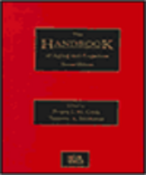 The handbook of aging and cognition