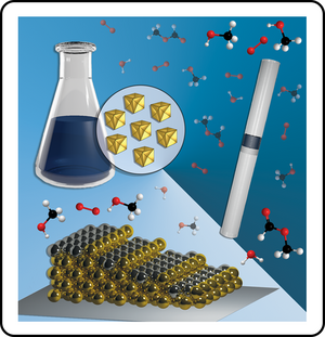 nanoparticles, surface facet, and reactor tube