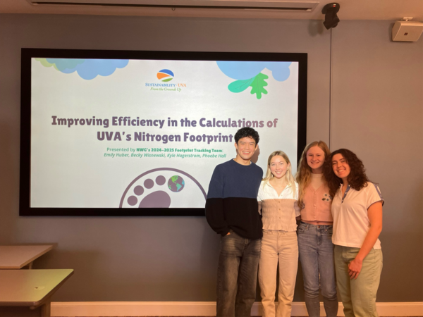 Nitrogen Working Group Data Team presenting research findings