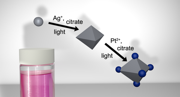 Link to Plasmon-Mediated Synthesis of Hybrid Silver-Platinum Nanostructures