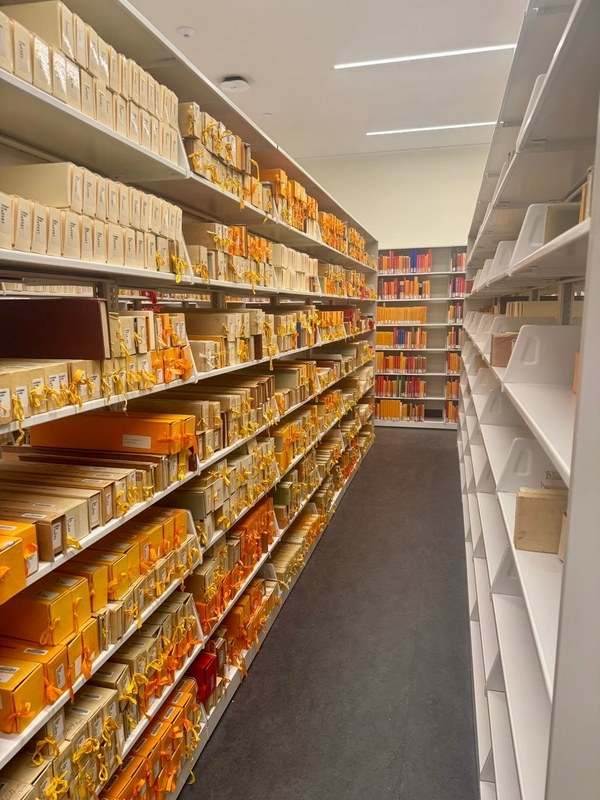 Manuscripts in the Tibetan Reading Room, Shannon Library, University of Virginia